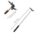 thumbnail image 3 of Retractable Billiard Cue Stick Bridge Stainless Steel With Removable For Snooker Accessory Head Billiards Bridge Rod, 3 of 9