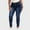 Dark blue, variant on BLOCLOALO Leggings Denim Pants Women Plus Size Stretch Slim Denim Skinny Jeans Pants High Waist Pencil Trousers High Waisted Pants Skinny Jeans Stretch Pants Dark Blue Xxl
