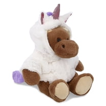 DolliBu Moose Unicorn Plush Stuffed Animal Toy – Super Soft Moose Dress Up with Removable Plush Unicorn Outfit, Cute Fantasy Wildlife Gift for Kids and Adults – 9 Inches
