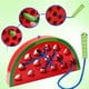 thumbnail image 5 of Cordón de madera Sandía Enhebrar Juguetes Bloque de madera Rompecabezas Juego de viaje Aprendizaje temprano Habilidades motoras finas Montessori Regalo educativo para niños Ormromra HMHZ536-1, 5 of 5