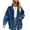 Dark Blue, variant on XBASW Women's Oversized Denim Jacket Long Sleeve Jean Jacket Casual Vintage Jean Top Coat with Pockets for Womens S-XXL