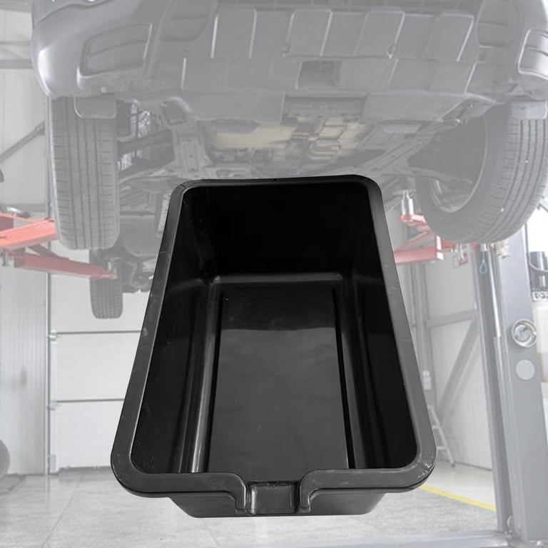Zxpjkyu Car Oil Drain Pan Holder 6L Capacity Catcher Pan