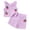 Bm-Purple, variant on mgoYE Newborn Infant Baby Girl Clothes Romper Shorts Set Floral Summer Outfits Cute Baby Clothes Girl Size 18-24 Months