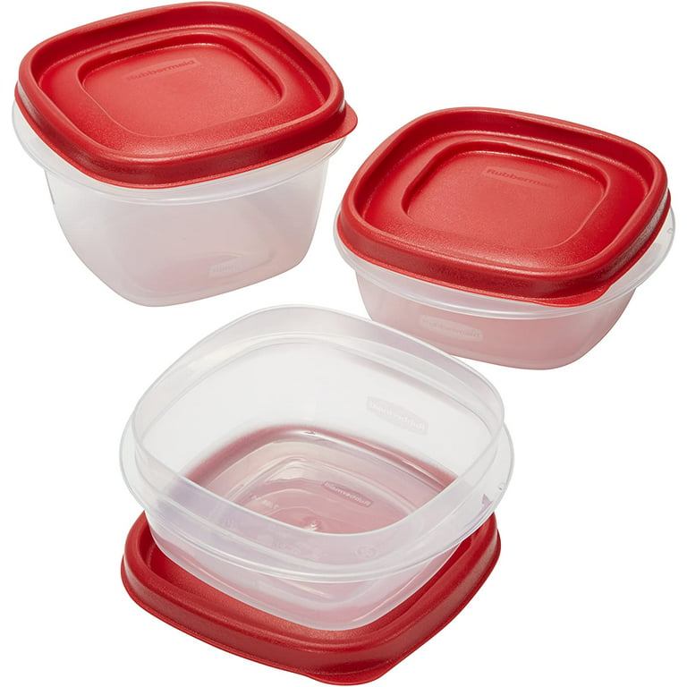 Rubbermaid® Easy-Find Lids Food Storage Container Value Pack - Red/Clear, 2  pc - City Market