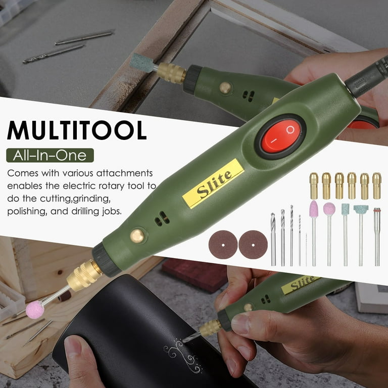 Electric Rotary Tool Kit, SPTA Mini Electric Grinder Set Mini