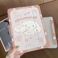 thumbnail image 1 of Kawaii Sanrio Hello Kitty Ipad Protective 2021 Anti-fall Three-Fold Cute Cartoon Protective Case Plus Pen Slot Toy Gift for Girl, 1 of 7