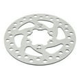 thumbnail image 2 of Freno de disco para patinete eléctrico, 6 orificios de acero inoxidable con 6 tornillos, Rotor de freno de disco para patinete de repuesto YUNYI BRAND Deportes, 2 of 8
