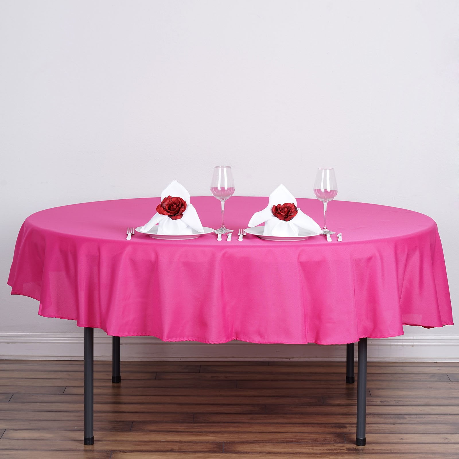 10 Dusty Rose 90/" ROUND POLYESTER TABLECLOTHS Wholesale Wedding Party Supplies