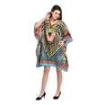 thumbnail image 6 of Multi Women's Plus Size Tunic Dress for Women Casual Short Caftan Dresses Tunics for Plus Size Ladies Kimono Online by Oussum, 6 of 6