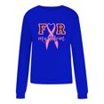 thumbnail image 4 of Qiopertar Mode Femmes T-Shirt à Manches Longues Col Rond Imprimé Chandail en Molleton Blouse Hauts Liquidation Livraison Gratuite à Moins de 5$ jusqu'à 90 % de Réduction, 4 of 5