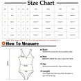 thumbnail image 3 of biudgviw Cute Bodysuits for Women Long Sleeve Shirt Tops Jumpsuits One Piece Athletic Yoga Workout Workout Outfits, 3 of 7