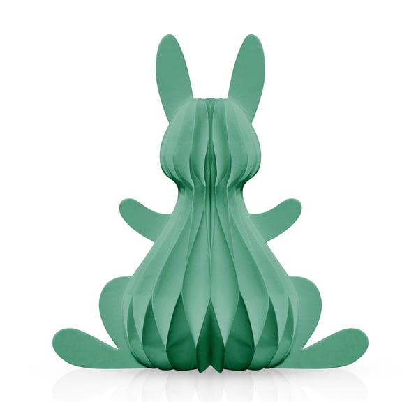 Briarwood Lane Spring Easter Honeycomb Paper Decor 5x5 Teal Bunny Honeycomb - Small Magnetic For Easter Honeycomb Paper Decor Party Centerpiece Decoration