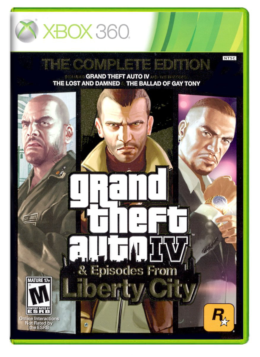 Xbox 360 - Grand Theft Auto IV Complete Edition (Game & Episodes