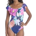 thumbnail image 3 of Trina Turk Opulent Oasis One-Piece Swimsuit, Multi, 4, 3 of 5