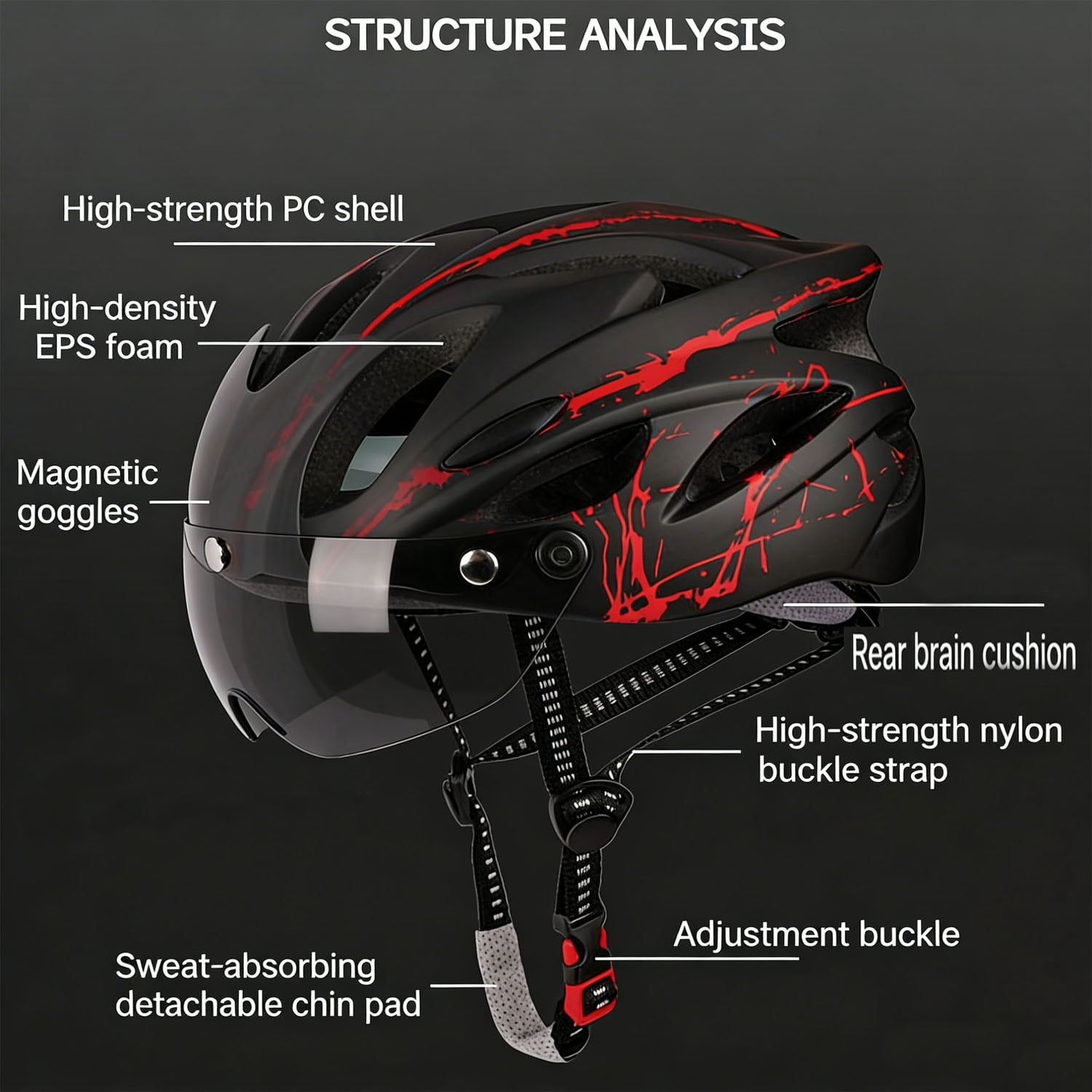 Mirov  Adult Bike Helmet - Lightweight Unisex Cycling Helmet, Ventilated Design for Road Bikes/Mountain Bikes/E-Bikes