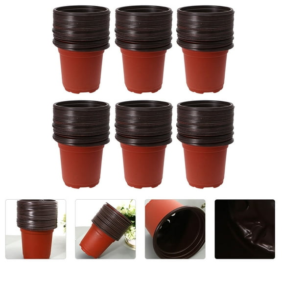ROMANSENTIAL Sowing Pot Breathable 150Pack 3.93X3.93X3.34 Inch