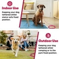 thumbnail image 5 of Dog Tie Out Cable Chain 50 FT for Dog Up to 250lbs, Rose Red, 5 of 7