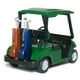 thumbnail image 3 of ??? Carrito de golf Kinsfun de 4 pulgadas, modelo de metal fundido a presión, juguete verde., 3 of 3