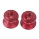 thumbnail image 2 of 2 ruedas guía para coche RC, piezas para coches de control remoto, componentes de transmisión de metal para bricolaje. Rojo, 2 of 9