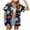 Marine, variante sur GPOECD Chemise à Manches Courtes Imprimée Halloween pour Femmes Coupe Ample Blouse Élégante Haut Marine,XXXXXXL