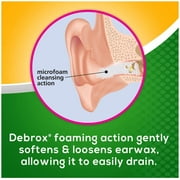 Debrox Ear Wax Removal Kit with Microfoam Action 0.5 fl oz