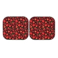 thumbnail image 5 of Lsque Tomatoes And Chili 2 PCS Windshield Sun Shade | CarFoldable Window Covers | Car Accessories Reflect UV for Universal Cars SUV Truck | Medium, 5 of 7