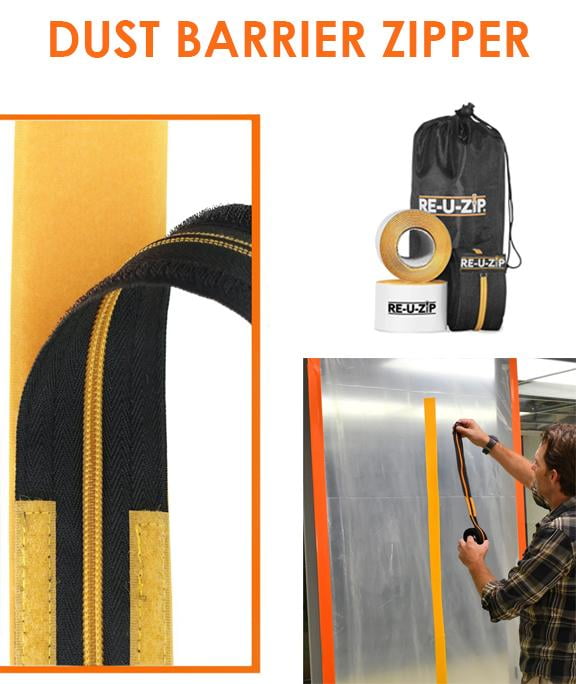 REUZIP Dust Barrier Zipper Starter Kit