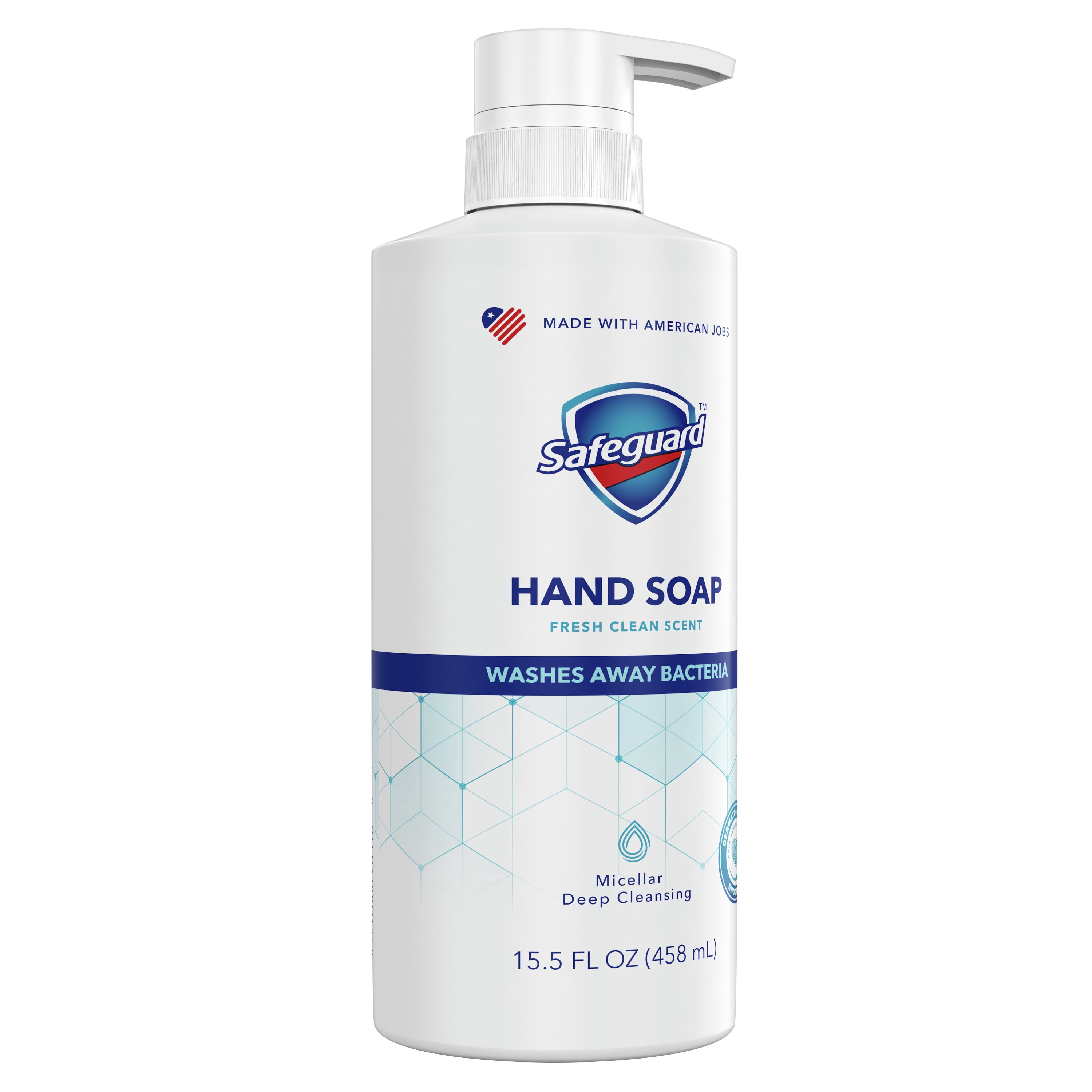 Safeguard Liquid Hand Soap Fresh Clean Scent, 15.5 oz