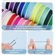 thumbnail image 4 of Hilo de nailon para pulseras, cordón de nailon para abalorios de 1 mm, 22 colores, cordón para nudos chinos, hilo de nailon colorido, 4 of 6