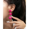 thumbnail image 3 of INS holiday net celebrity wind rattan earrings female spring and summer high-grade sense niche laffia woven earrings temperament ear accessories, 3 of 79