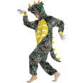 thumbnail image 2 of Triceratops Animal Onesie Halloween Pyjamas Animal Cosplay Costume For Adult, 2 of 5
