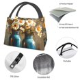 thumbnail image 4 of Disketp Rustic Daisy Mason Jars Insulated Bags, Insulated Cooler Bag Totes for Lunch Beach Camping, 4 of 6