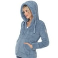 thumbnail image 5 of White Mark Women's Hooded Sherpa Jacket, 5 of 6