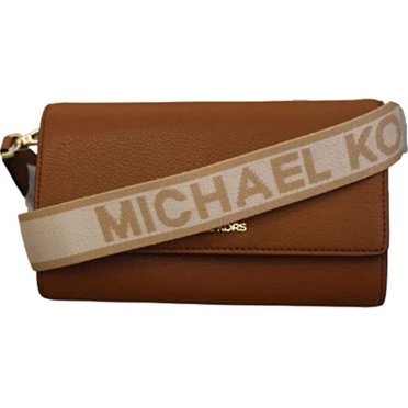 Michael Kors Womens Jet Set Travel Multifunction Phone Crossbody Bag 35F2GTTC8L-230 (Luggage/Luggage)