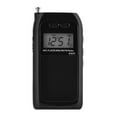thumbnail image 2 of EIGTHTAIL K 605 Radio de Poche Multifonction Écran Numérique LCD Mini Portable FM MW SW MP3 Noir, 2 of 7