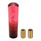 thumbnail image 1 of Pomo de Cambio de Cristal Redondo Único Bargains, 15cm Universal para Palanca de Cambios de Vehículos Automáticos y Manuales con 2 Adaptadores Acrílico Rojo Negro, 1 Juego, 1 of 1