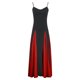thumbnail image 3 of WILLBEST Vestidos Largos Casuales para Mujer, Vestido Maxi sin Mangas con Bloques de Color, Vestido de Patchwork de Corte Bajo, Vestido de Cintura Alta, Vestido Fluido de Línea A Extra Grande, 3 of 3