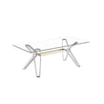 thumbnail image 1 of Mesa de Centro Kessa Muebles Petya Dorado y Plateado, 1 of 1