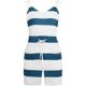thumbnail image 2 of Txlixc vestidos para mujer sin mangas verano 2022 estampado a rayas vestidos casuales para mujer con bolsillo cuello en V cintura chaleco suelto Txlixc  Casual, 2 of 5