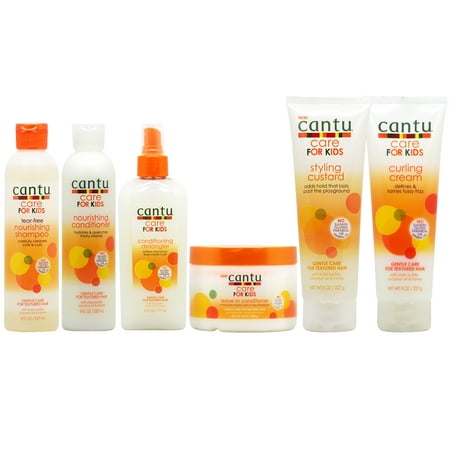Cantu Care for Kids 6-piece Collection (Best Shampoo And Conditioner For Kids)