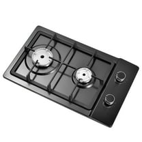 Propane Stove, with Built - in Burners Thermocouple Protection, Counter Stove, Multi - Function Tabletop Stove for Kitchen Cooking