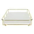 thumbnail image 2 of Vanity Tray, Beautiful Cosmetic Tray Durable With Sturdy Base For Living Room For Dressing Table For Bathroom, 2 of 8