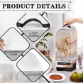 thumbnail image 4 of HELLHERO Horse Snowy Landscape Blender Dust Cover for Kitchen Counter Univesal for Home Kitchen Indoor with Lightweight, 4 of 6