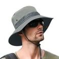 thumbnail image 6 of QASIEATN Bucket Hats for Men Foldable Wide Brim Sports Hat Mesh Ponytail Sun Hats Mens Summer Cycling Travel Caps, 6 of 6