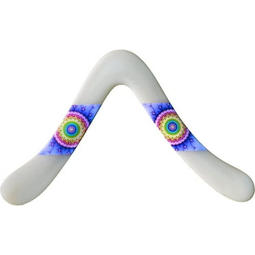 Glow in the Dark "Lefty" Boomerangs - Molded left handed boomerangs