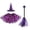 /c40Purple34, variant on JCCXIN Child Toddler Girls Witch Halloween Outfits Dress-Up Party Clothes Bowknot Bat Graphic Tutu Skirt With Hat Broomstick 3 PC Set Trick Or Treat School Carnival Cute Outfit Sets,Green,6-8 Years