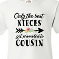 thumbnail image 4 of Inktastic Only the Best Nieces Get Promoted to Cousin Youth T-Shirt, 4 of 5