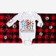 thumbnail image 3 of Body de bebé con estampado de ciervo y Papá Noel para mi primer cumpleaños, para niño y niña, ropa de fiesta para recién nacidos, mono de manga larga para bebé, 3 of 5