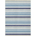 thumbnail image 2 of Addison Rugs Chantille Indoor/Outdoor Transitional Stripes Blue Washable Rectangle Rug, 10' x 14', 2 of 6