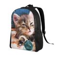 thumbnail image 2 of Easygdp Playful Cat Mochila Versátil y Elegante: Comodidad, Almacenaje y Durabilidad para la Universidad, Trabajo, Viajes y Uso Diario, 2 of 7